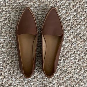 J Crew Brown Flats